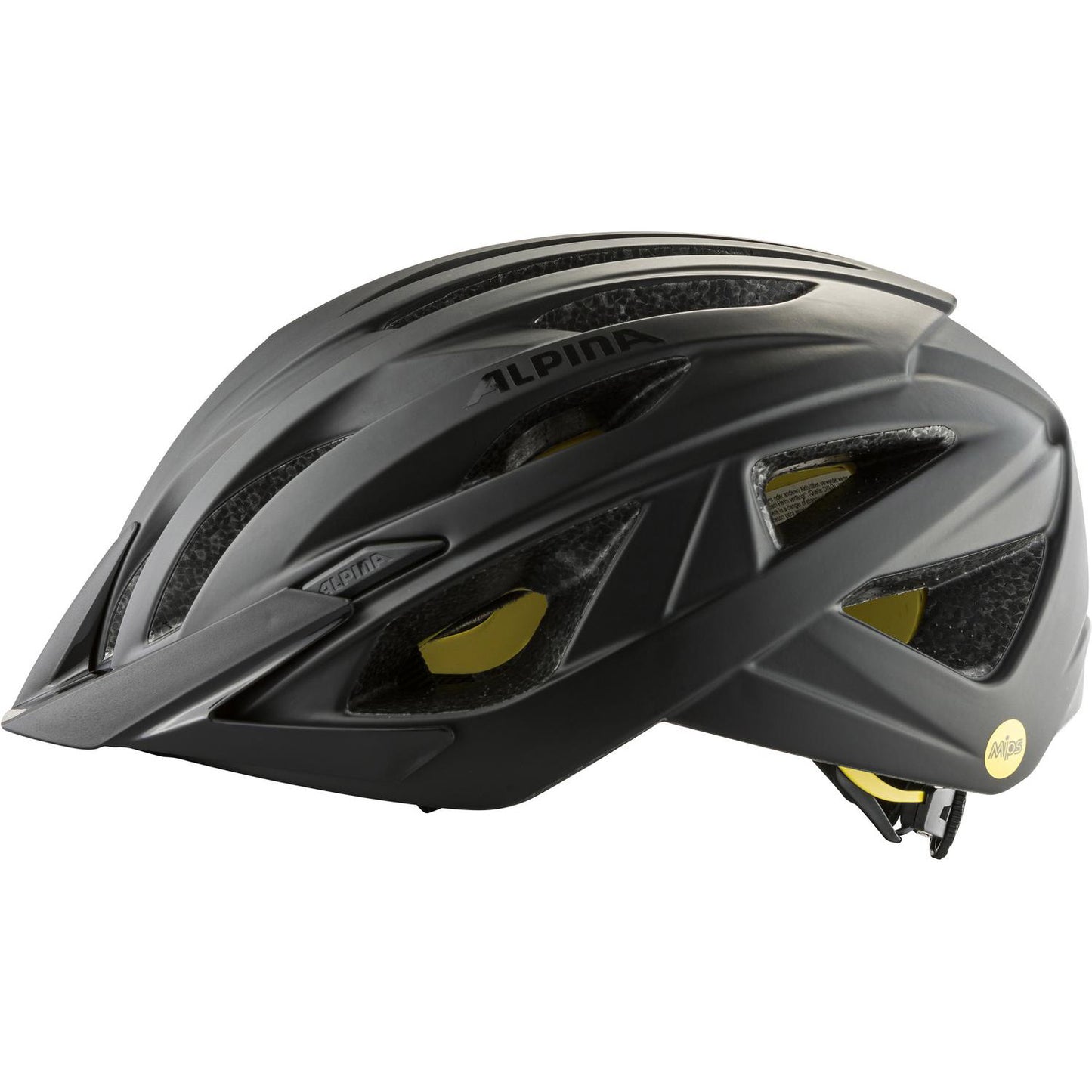 Alpina sports tour helm delft mips 51-56 mat zwart