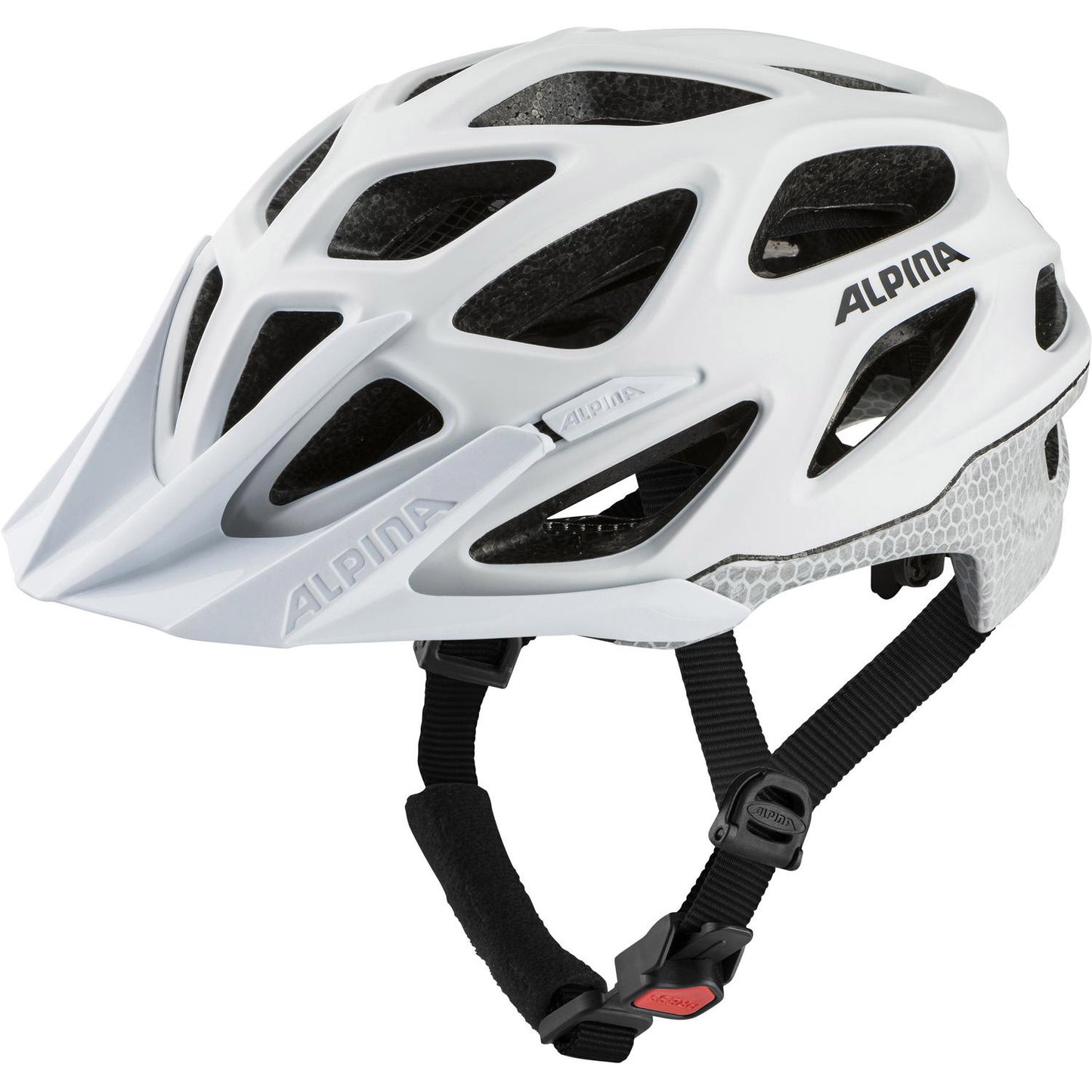 Alpina sports mtb helm mythos reflective 52-57 wit