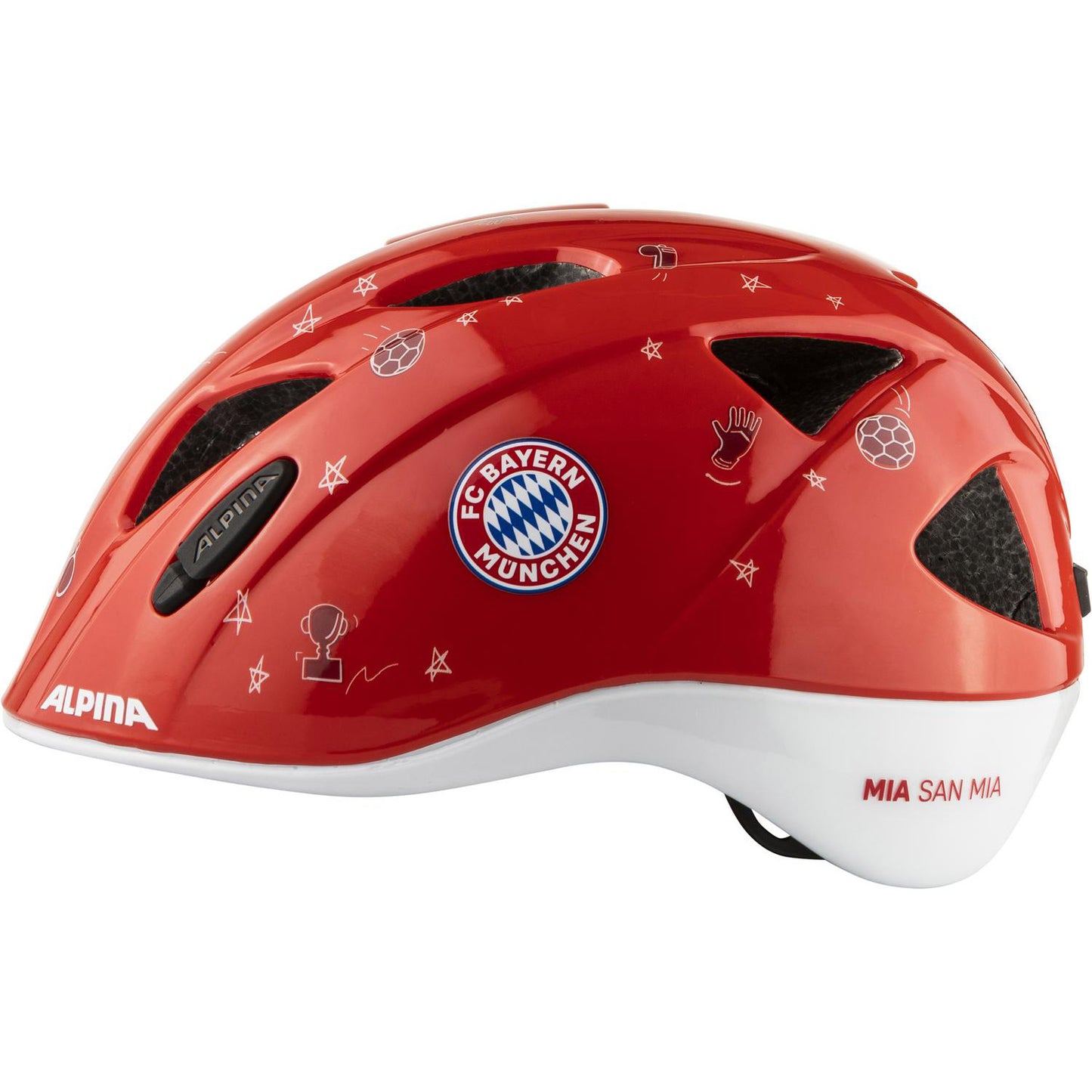 Alpina sports kinderhelm ximo fcb 47-51 glans