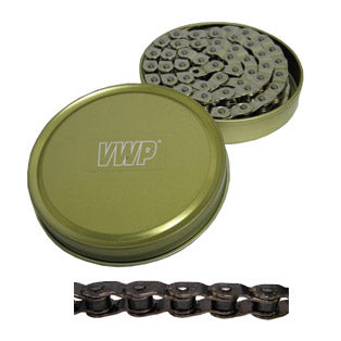 VWP Ketting 1 2-1 8 102 bmx fs teflon coated (in blik) zilver