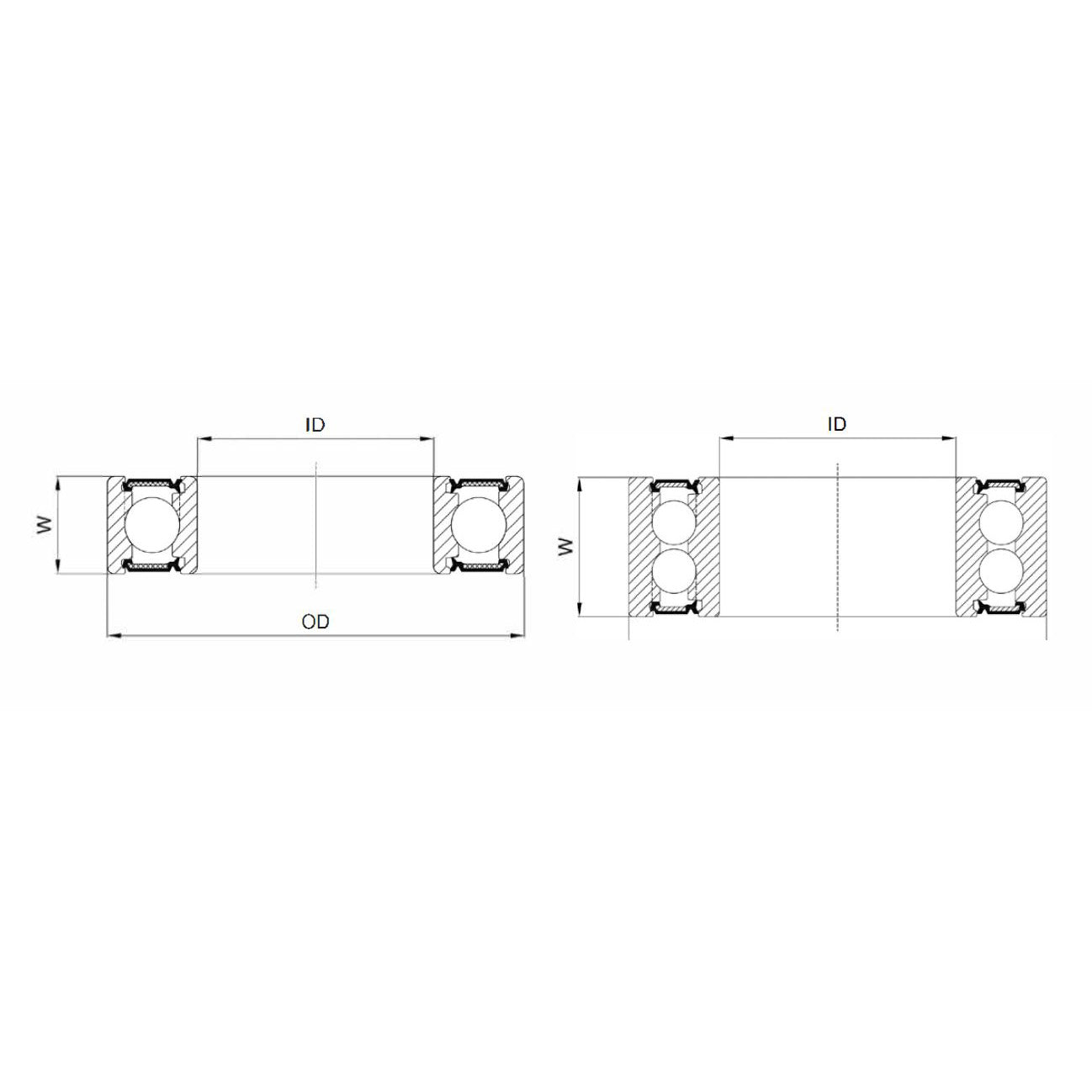 UNION kugellager ball bearing cb-471 40x52x7