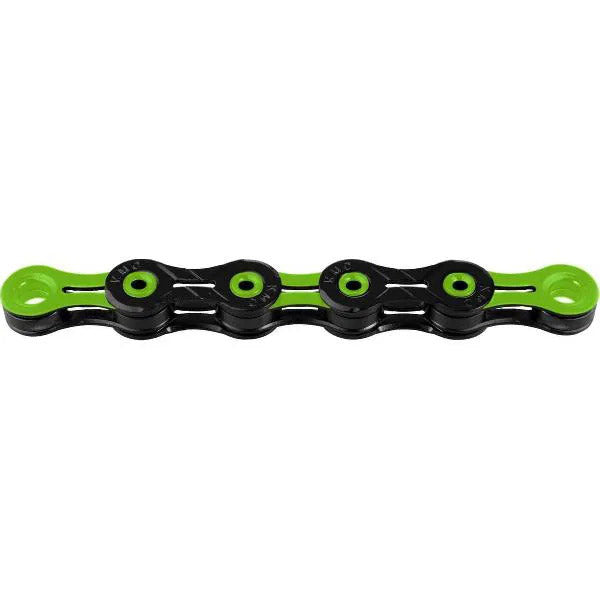 KMC ketting 1 2-11 128 116 11v dlc 11 zwart groen
