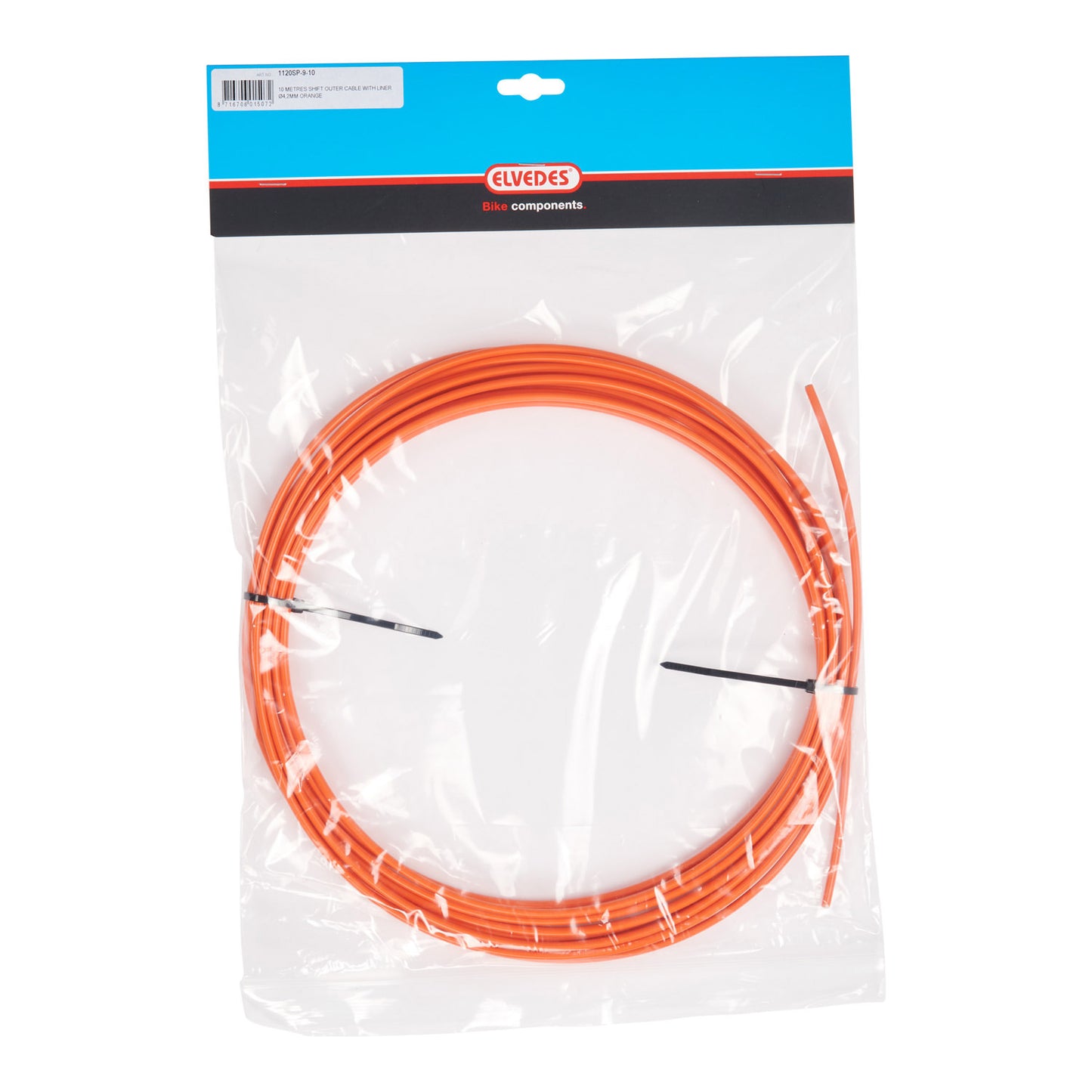 Elvedes schakel buitenk 4,2mm (10m) oranje liner 1120sp-9-10