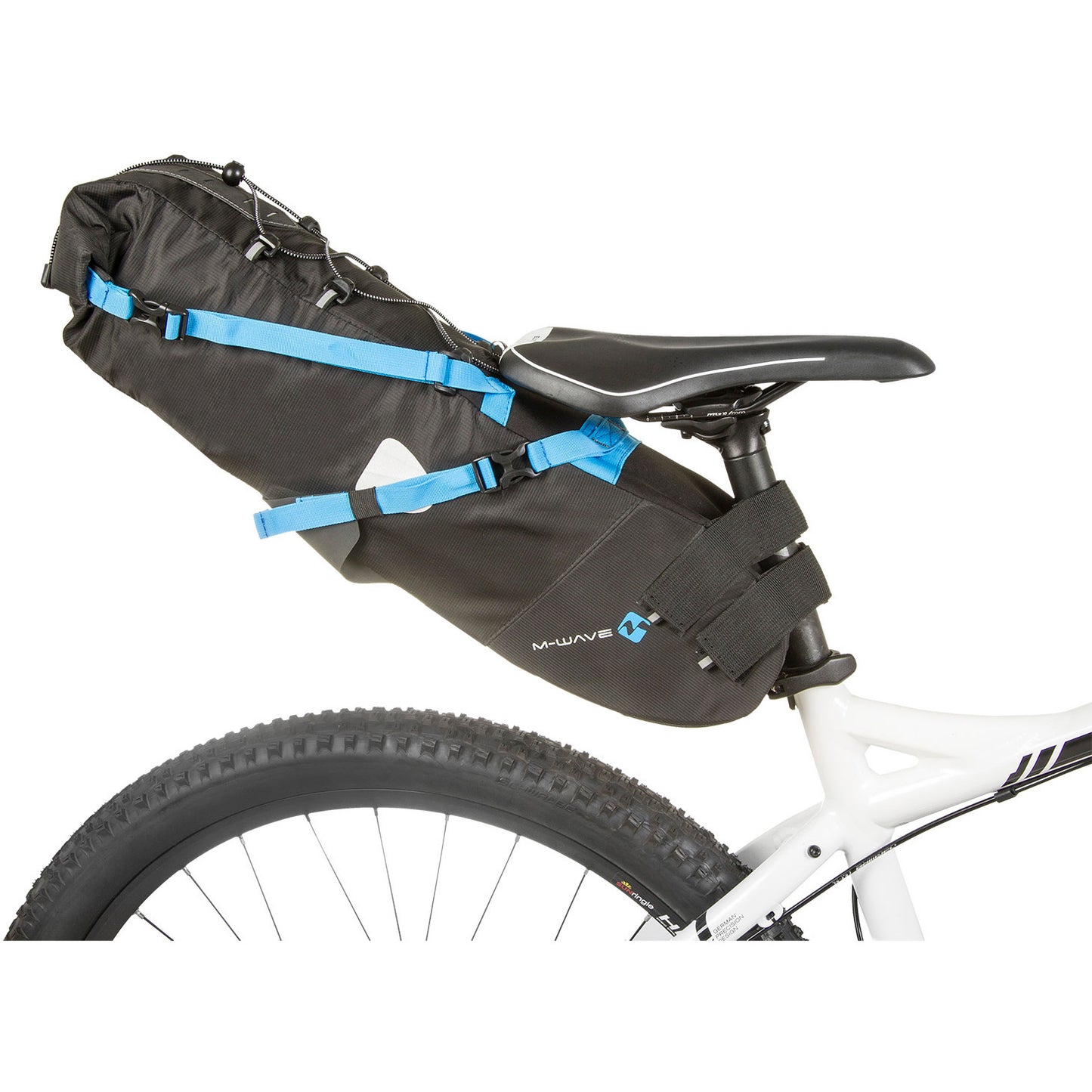 M-WAVE satteltasche rough ride saddle l saddle bag bp saddle 11l black