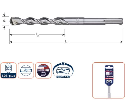 Rotec Sds-boor 150 210 15mm