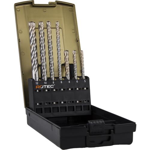 Rotec Borenset 7-delig sds+ 5-12mm