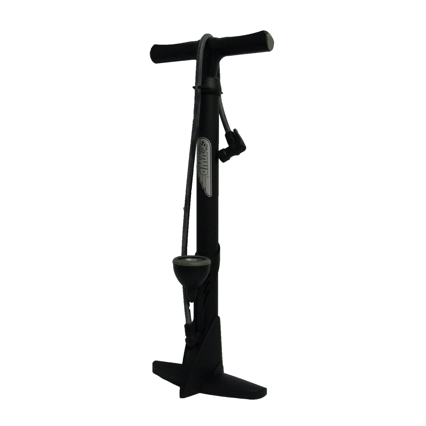 VWP vloerpomp met drukmeter pvc gf-43p zwart