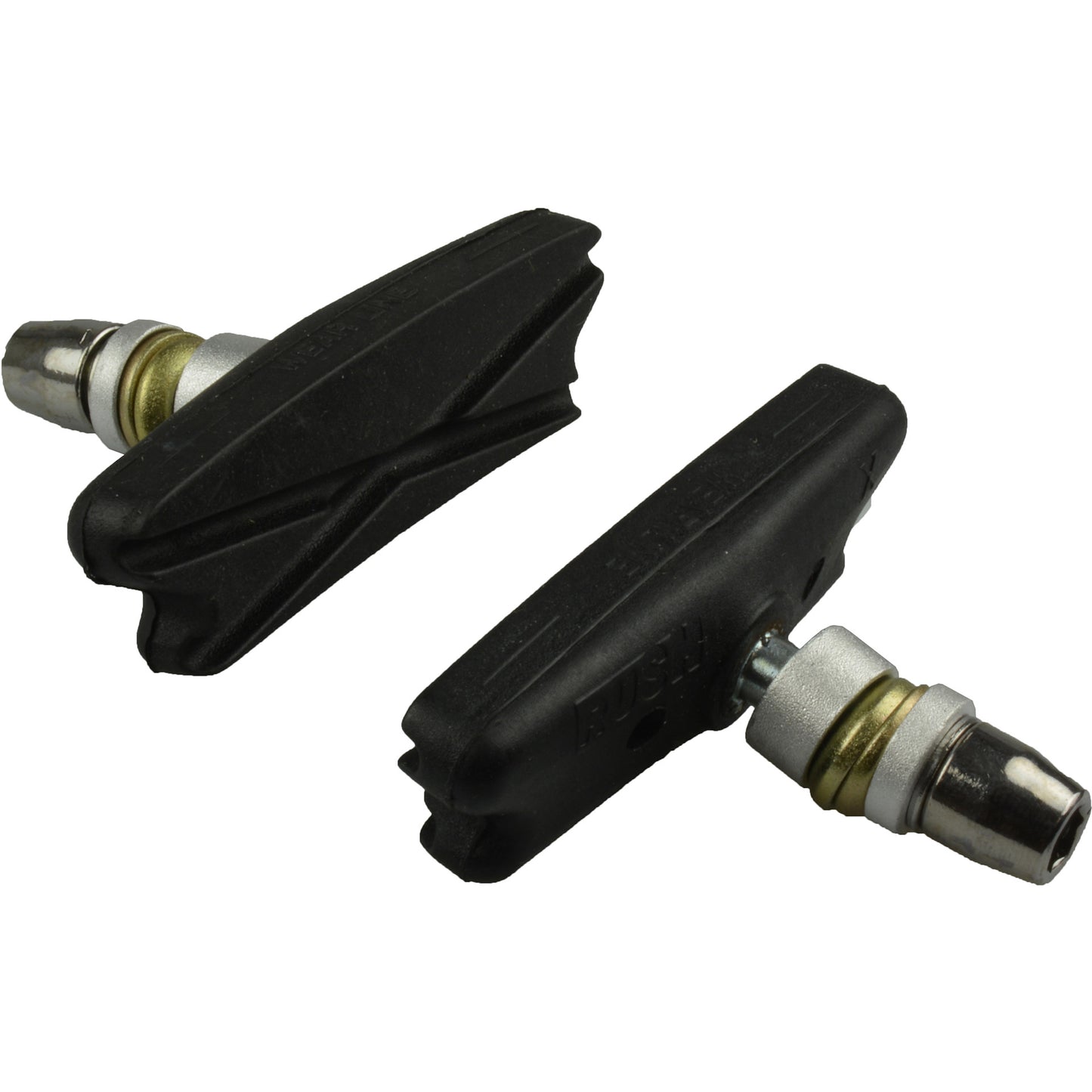 VWP set remblokken x-pads bmx 18mm zwart