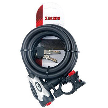Simson Kabelslot Pro 12x180 zwart