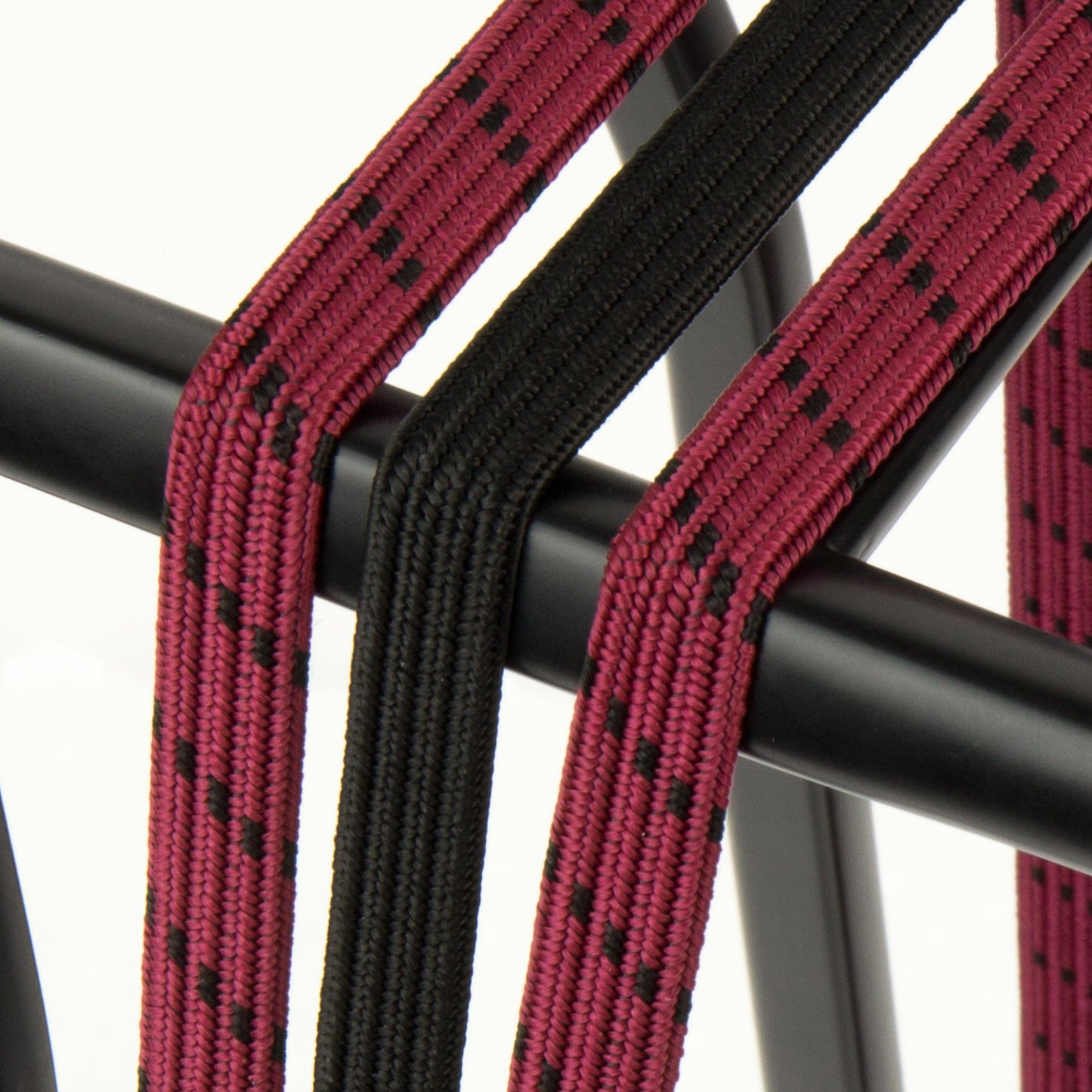 Widek triobinder eye met haak 3x12mm zwart bordeaux