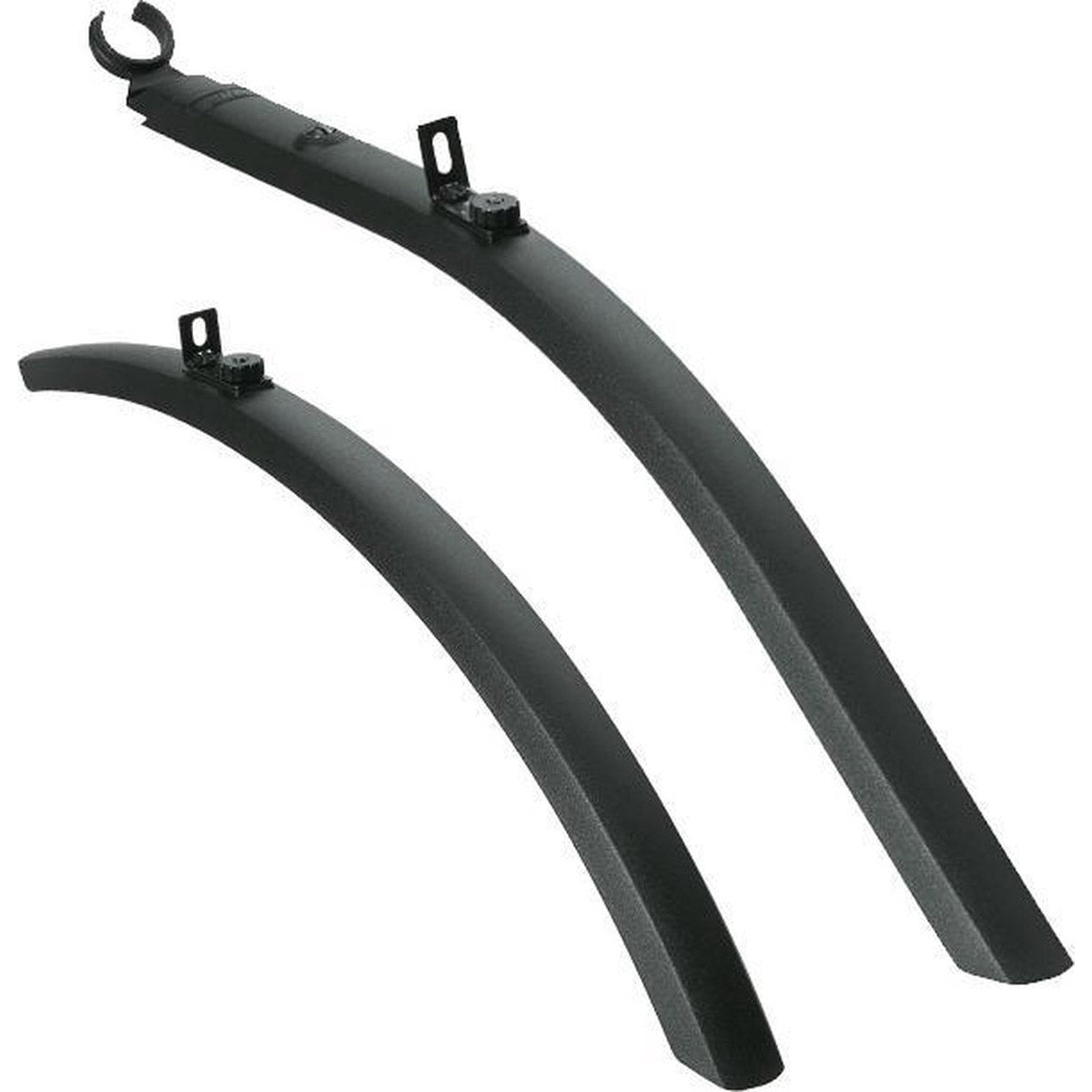 SKS stel spatborden hybride 45mm opsteek zwart