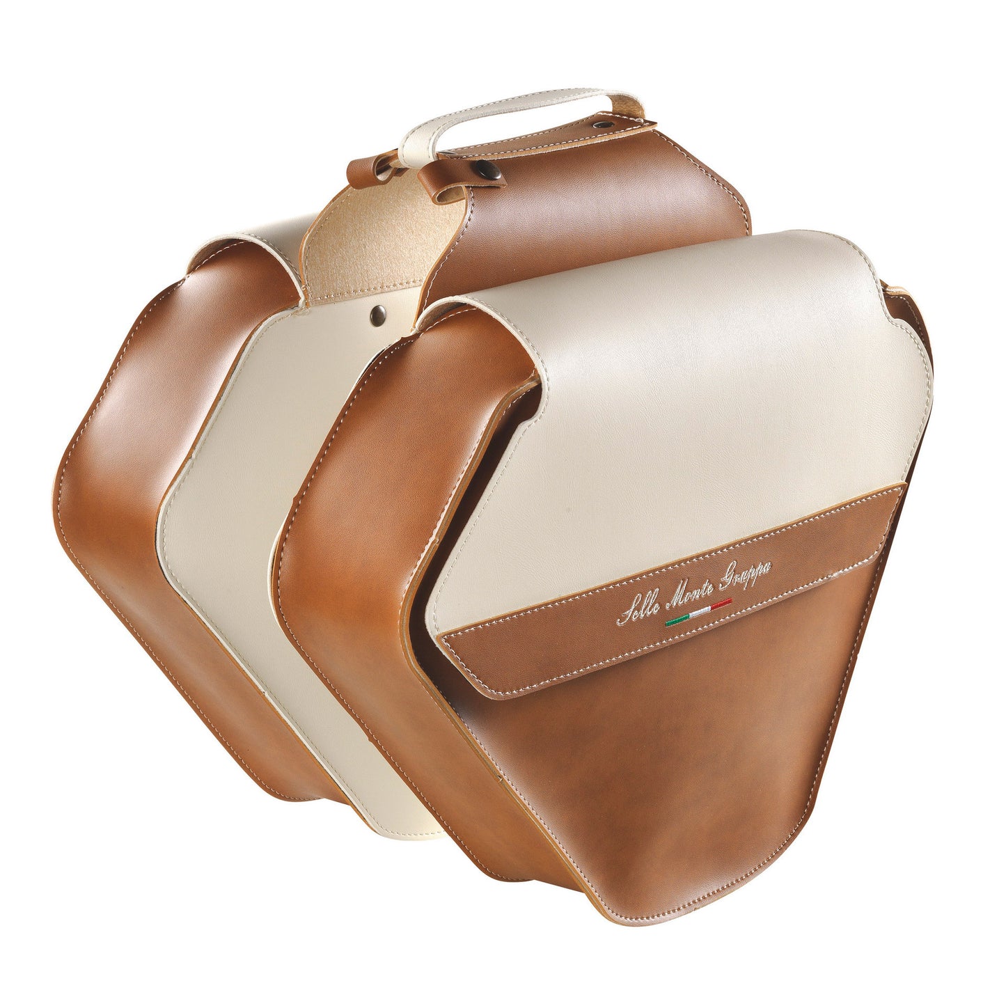 Monte Grappa dubbele tas 17,5l fashion skay honey cream