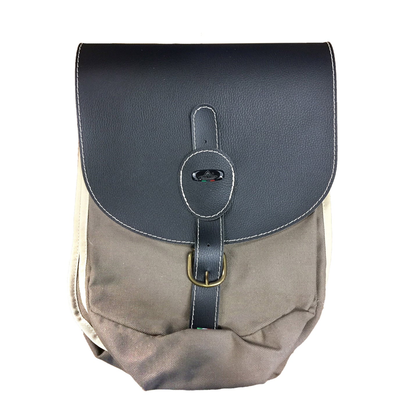 Monte Grappa dubbele tas 16,5l bisaccia zwart