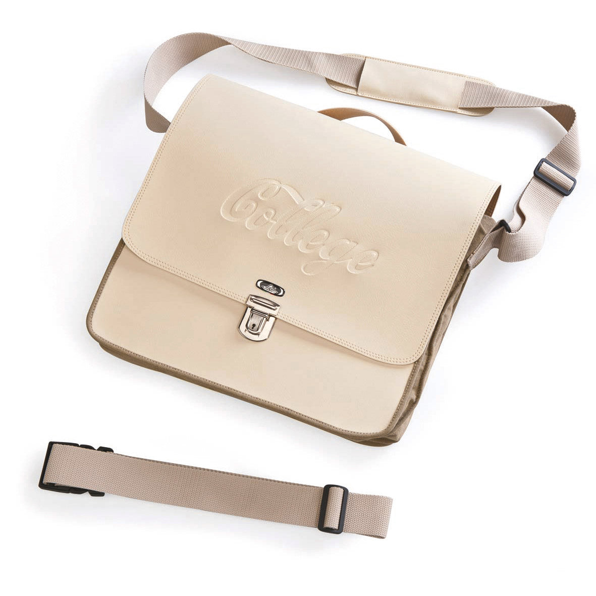 Monte Grappa schoudertas 8l college cream