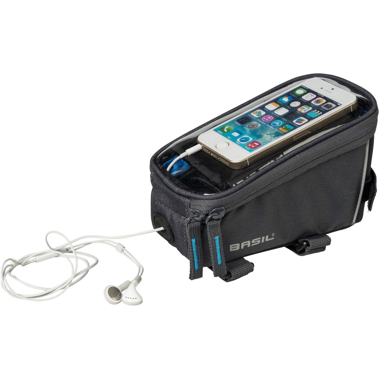Basil Sport Design Frame Bag - Grijze Smartphone Frametas