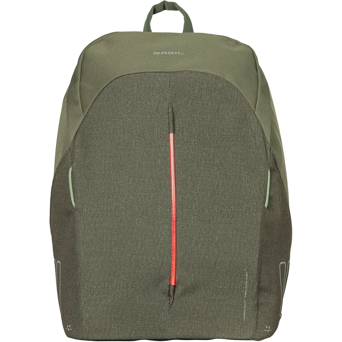 Basil B-Safe Backpack Nordlicht - Fietsrugzak - Unisex - Groen - 13L