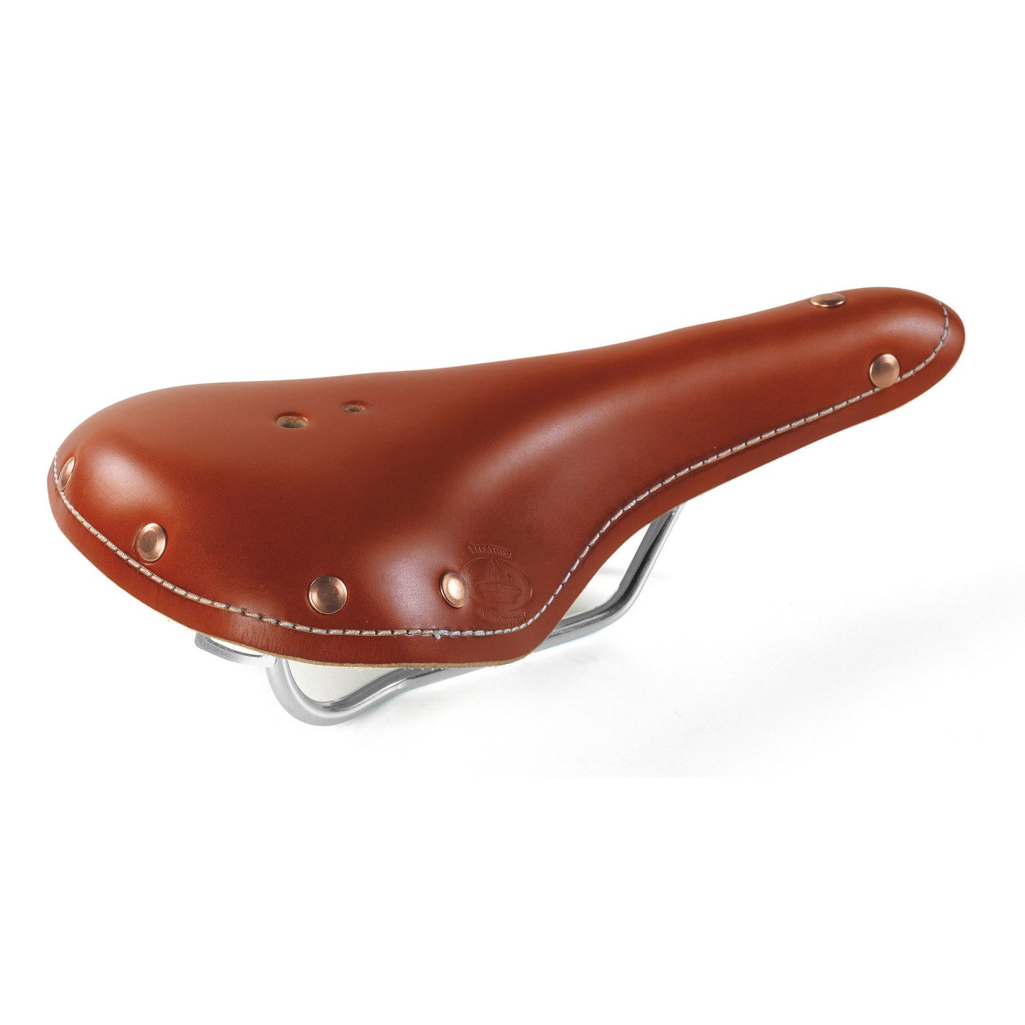 Monte Grappa zadel old frontiers sport leer cognac