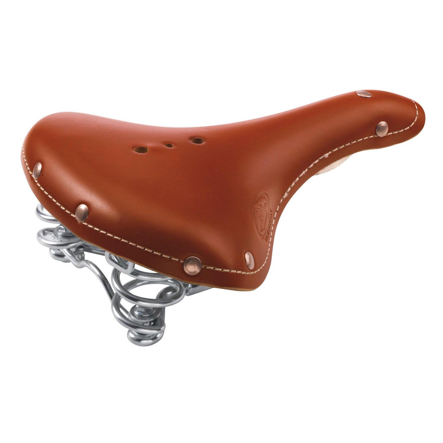 Monte Grappa zadel m veer old frontiers classic leer cognac