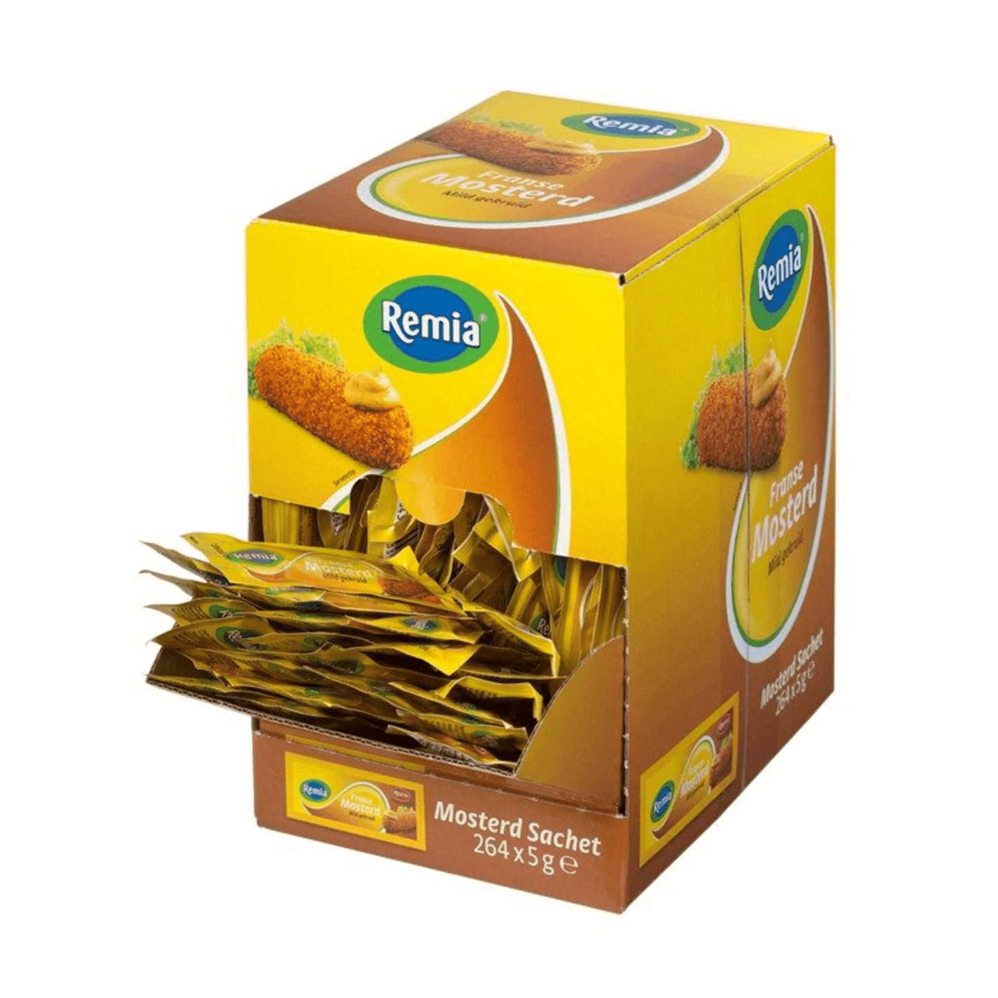 Remia mosterd sachets (264x 5gr)