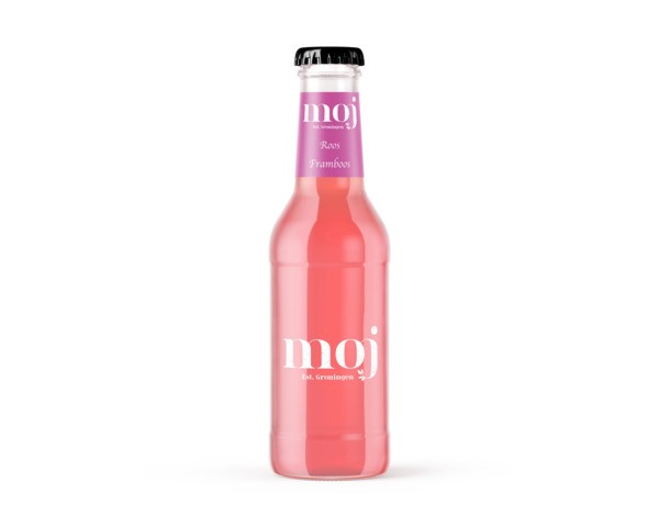 Moj roos framboos glas (12x 20cl)