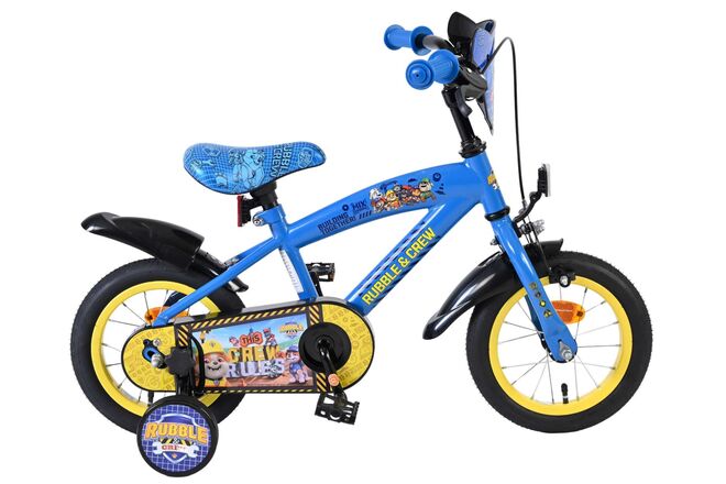Rubble Crew Paw patrol - - kinderfiets - jongens - 12 inch - blauw