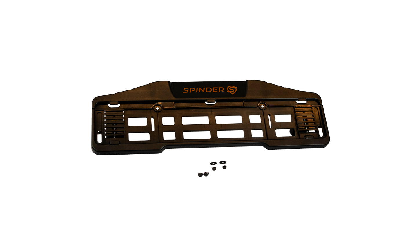 Spinder nummerplaathouder tx2