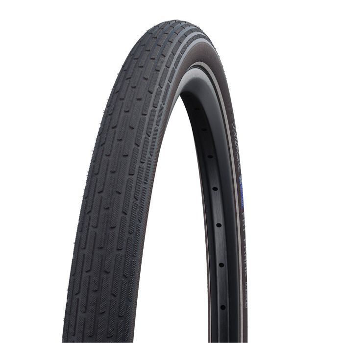 SCHWALBE Fat frank - wired - green compound - k-guard - 26x2.35 - black + reflex