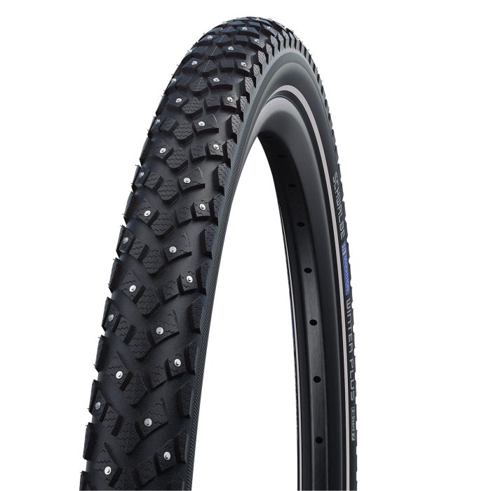 SCHWALBE Marathon winter plus - wired - winter - smartguard - 26x2.15 - black + reflex