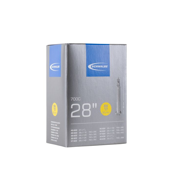 SCHWALBE Tube (sv17) - tour gravel - 28'' (28 47-622 635) - presta 60mm