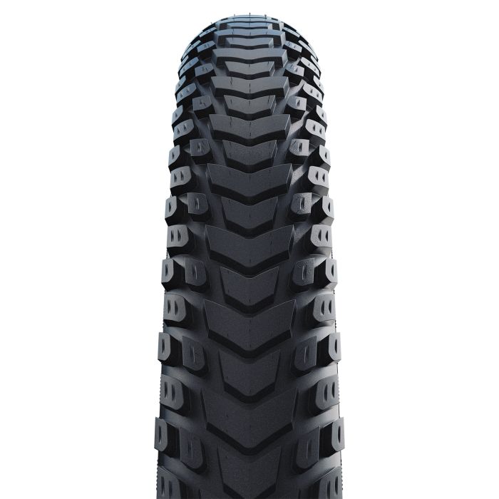SCHWALBE Marathon mondial pro - tlr - addix - dd - v-guard - 27.5x2.40 - black + reflex