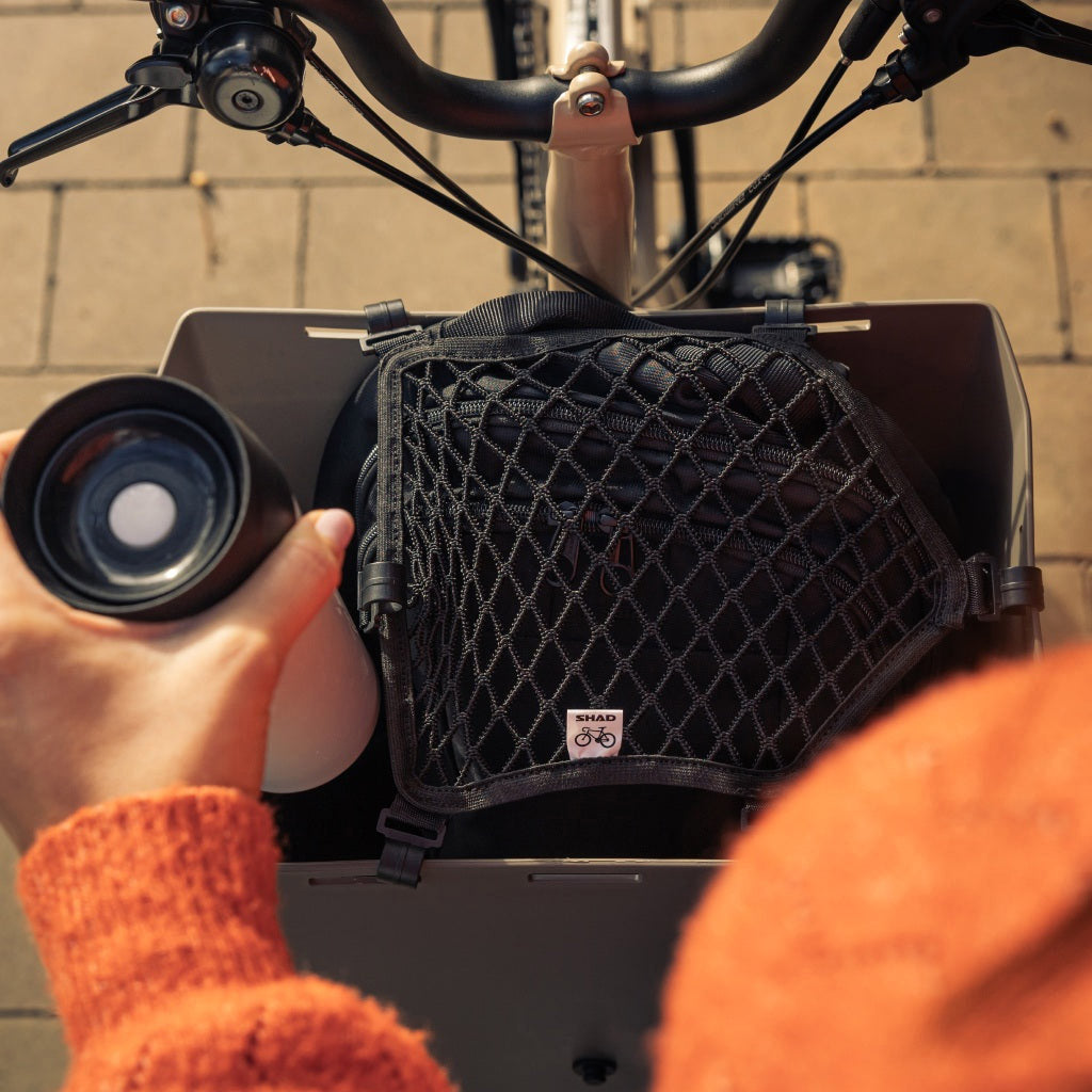 Sigma Shad mand daily bike box voorzijde 20l grijs