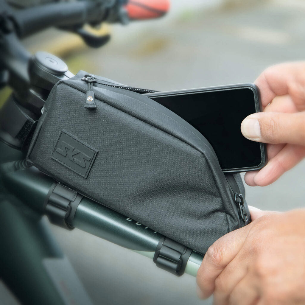 SKS frametas urban toptube bag bovenbuis 0,65l zwart