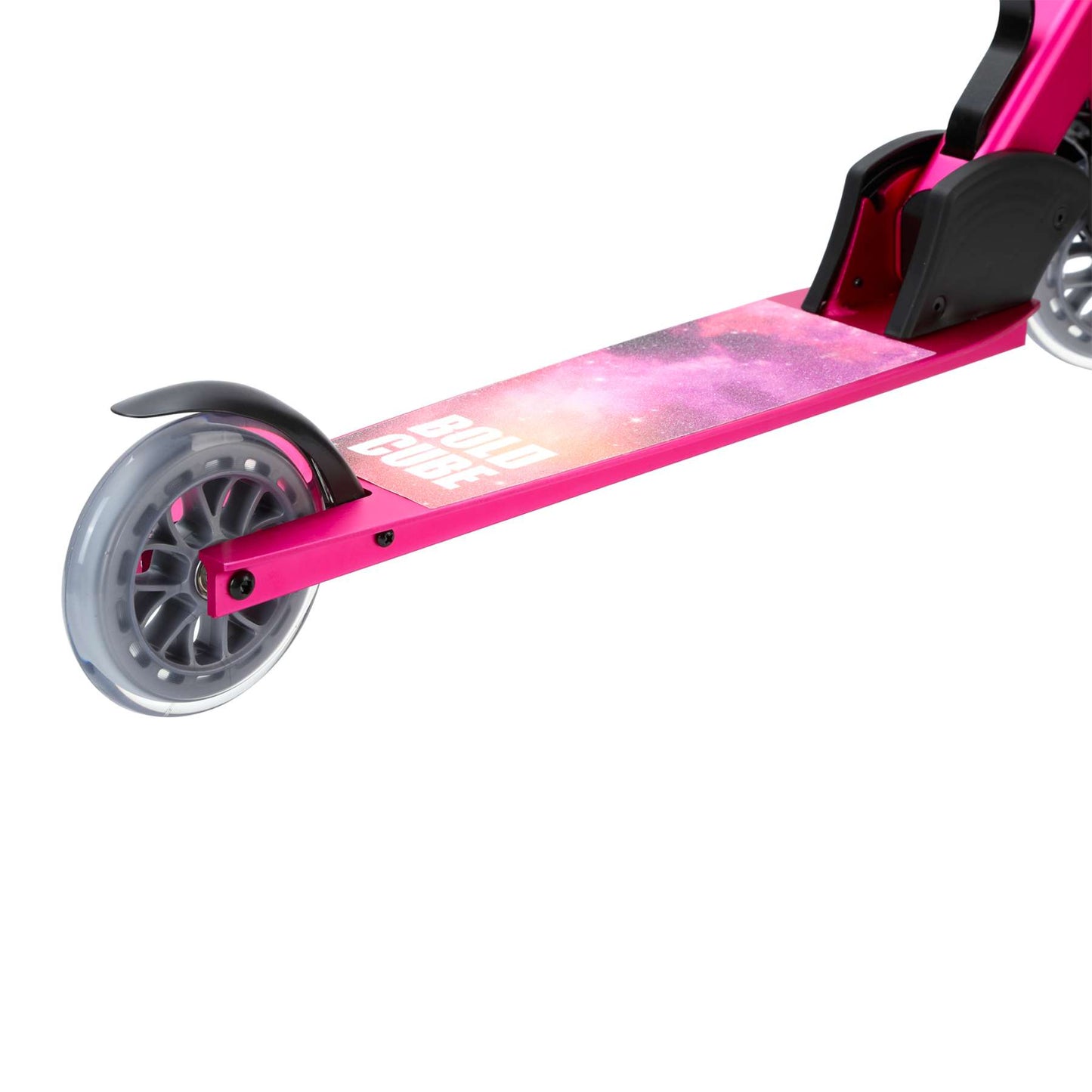 Volare Boldcube deluxe 2-wielstep - fuchsia roze