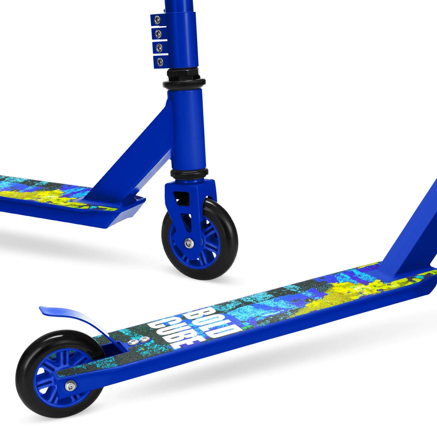 Volare Boldcube stuntstep - marine blauw