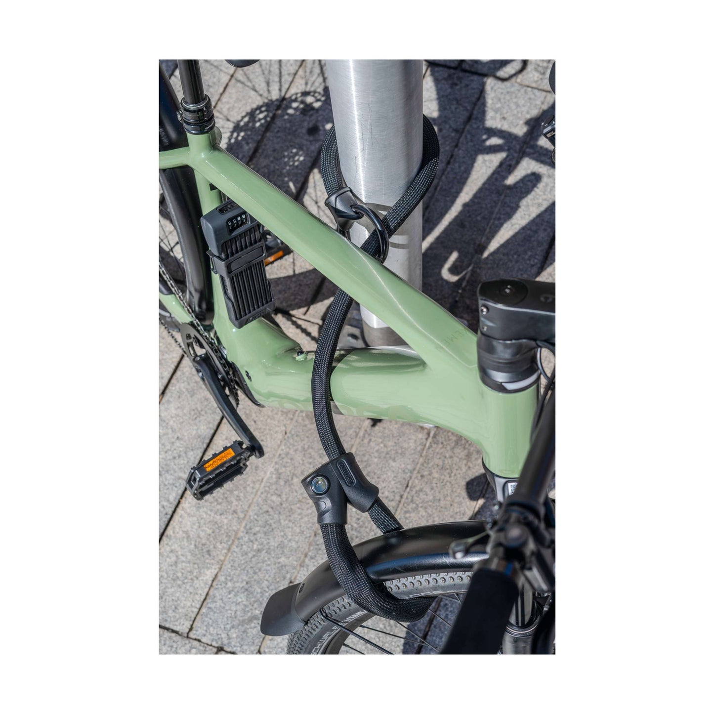 ABUS kettingslot infinity loop 1806 140 zwart