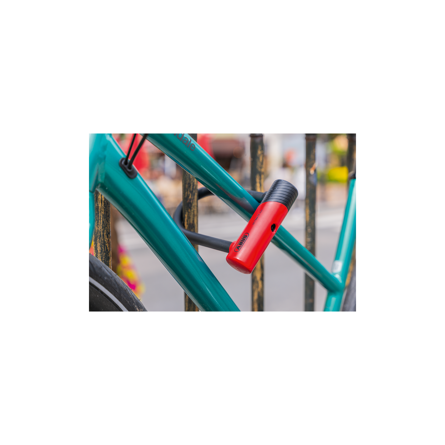 ABUS Fietsslot beugelslot - ultimate 420k - security level 12 - geschikt voor elektrische fietsen en stadsfietsen