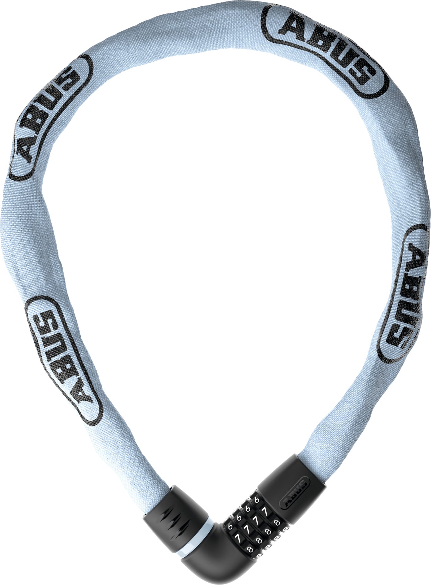 ABUS kettingslot tresor 6807c 110 code 110cm blauw - 520727