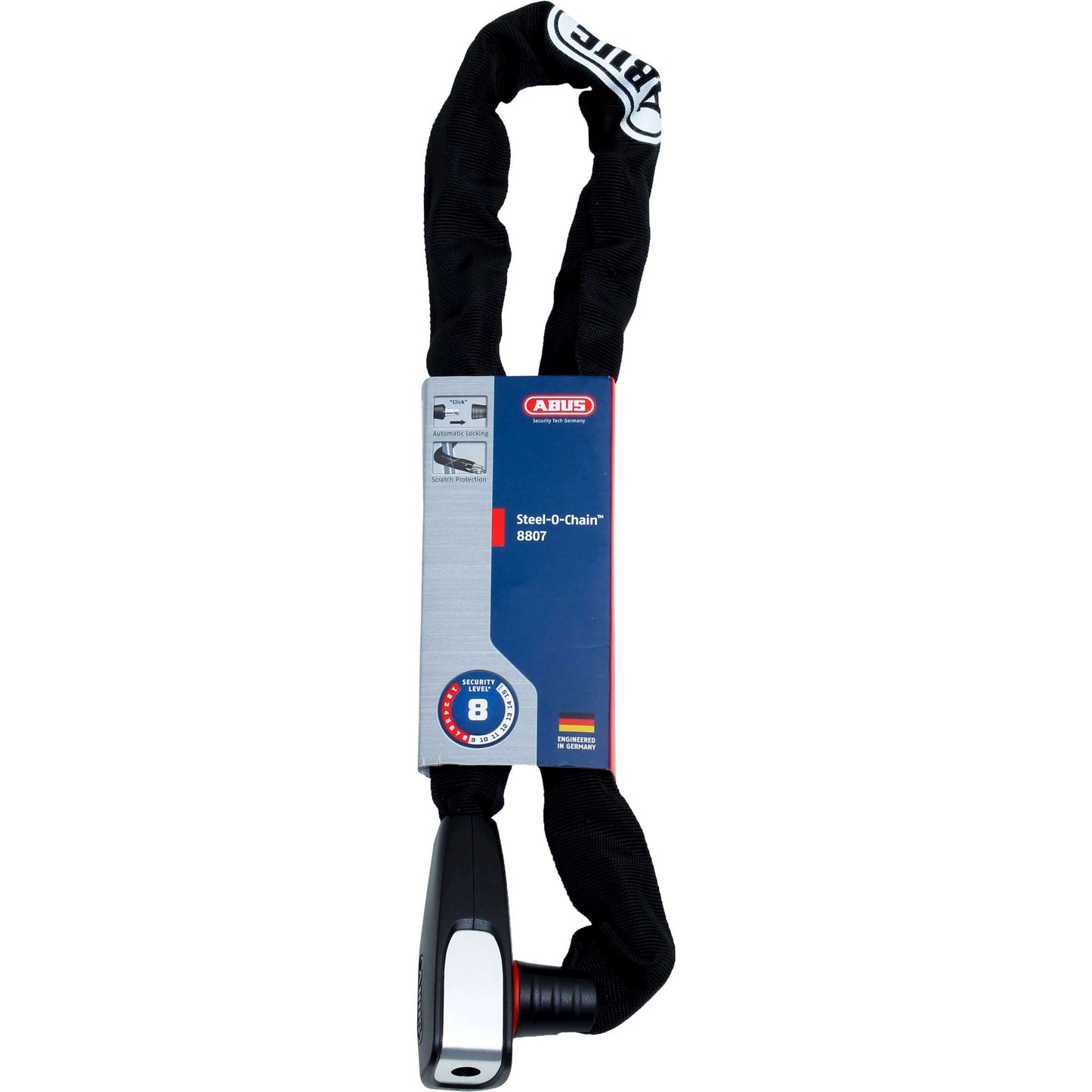 Abus Steel-O-Chain 8807K 85 BK - Fietsslot - 85 cm - Zwart
