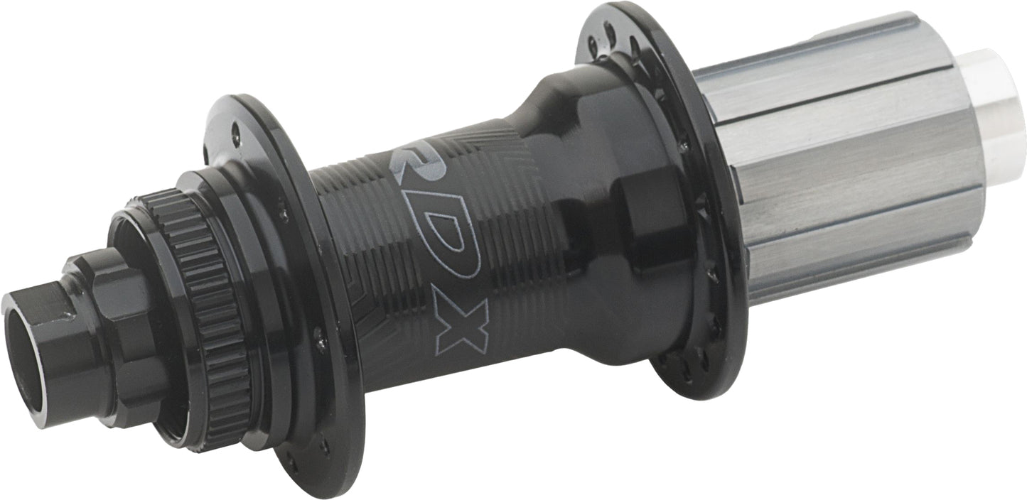Miche achternaaf r-dx 16+8g shimano tx12 center lock zwart
