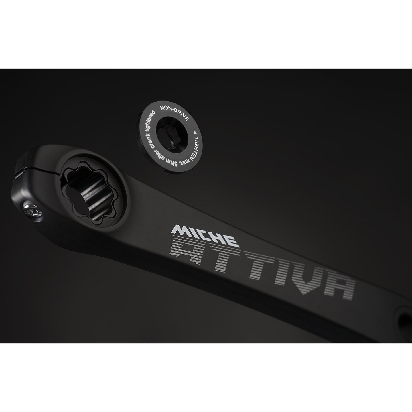 Miche crankset attiva met srm powermeter 175mm 34 50 boxed