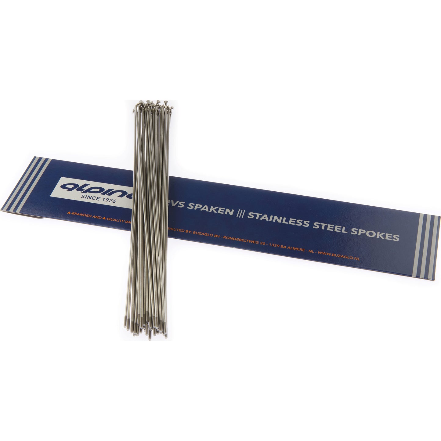 Alpina Spaken 14G (2,00mm) 265mm RVS (P36)