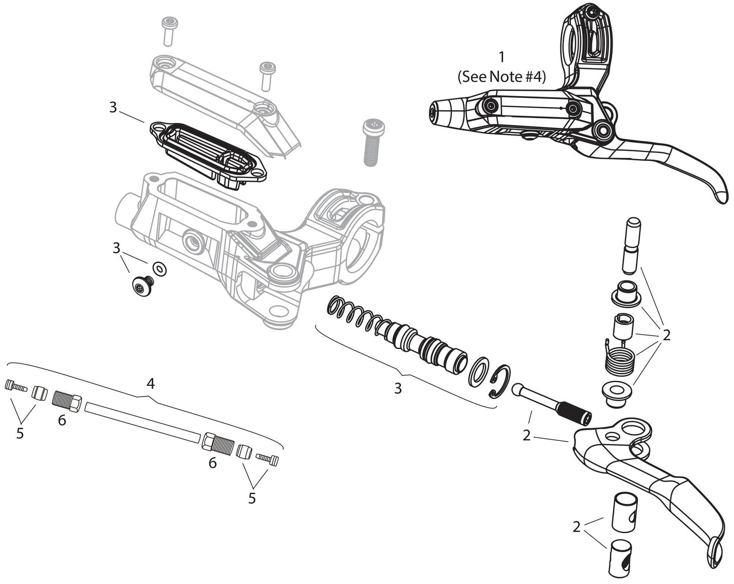 SRAM Voorrem db6 a1