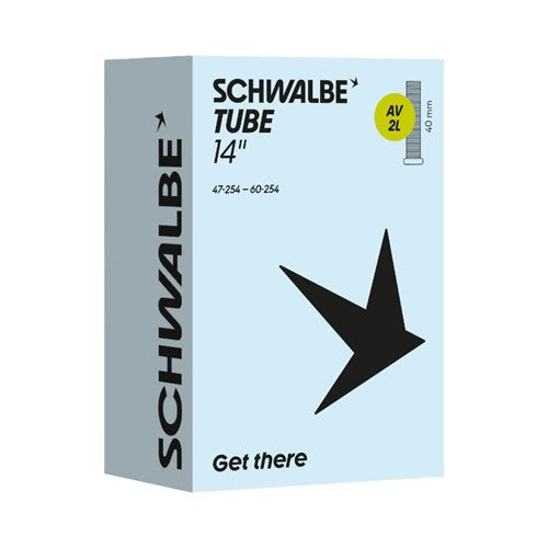 Schwalbe Benelux B.V. Schwalbe binnenband av2l 14 47 60-254 av 40mm