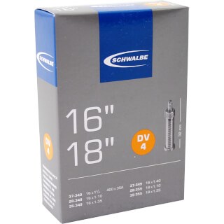 SCHWALBE binnenband 16x1.3 8 dv4