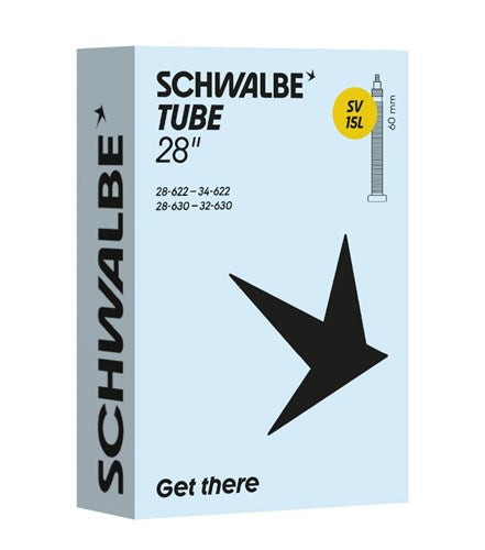 Schwalbe Benelux B.V. Schwalbe binnenband sv15l 28 28 34-622 630 fv 60mm