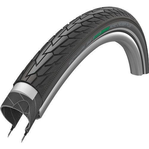 Buitenband Schwalbe Road Cruiser Plus PunctureGuard 28 x 1.60 42-622mm - zwart met reflectie
