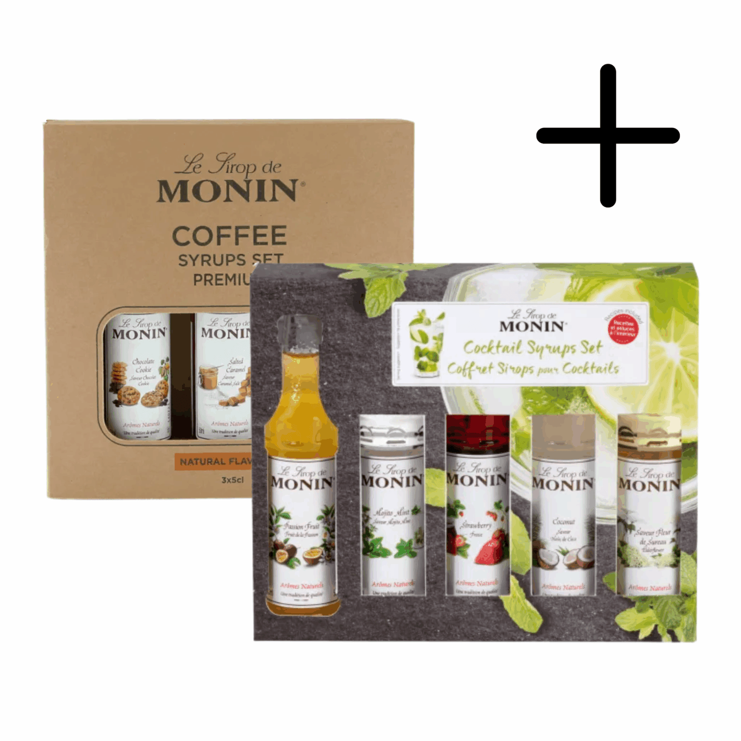 Monin Siroop cocktail set + geschenkset (3x 5cl)