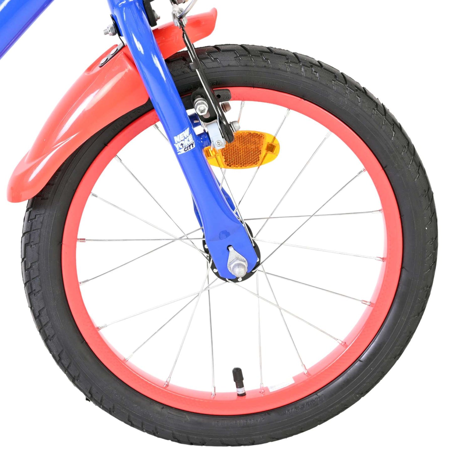 Volare Sonic kinderfiets - jongens - 16 inch - blauw - twee handremmen