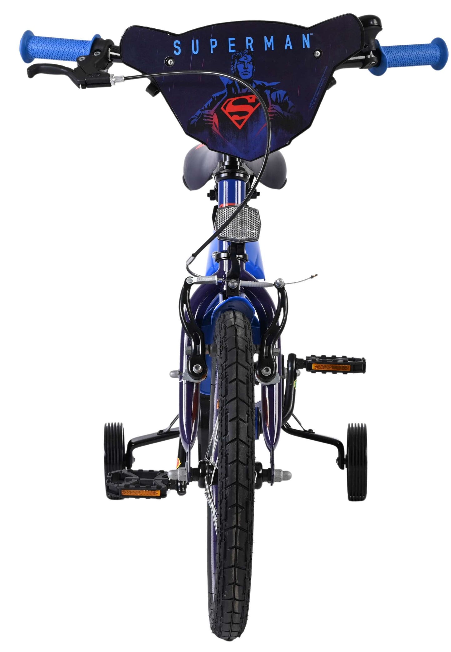 Volare Superman kinderfiets - jongens - 16 inch - blauw