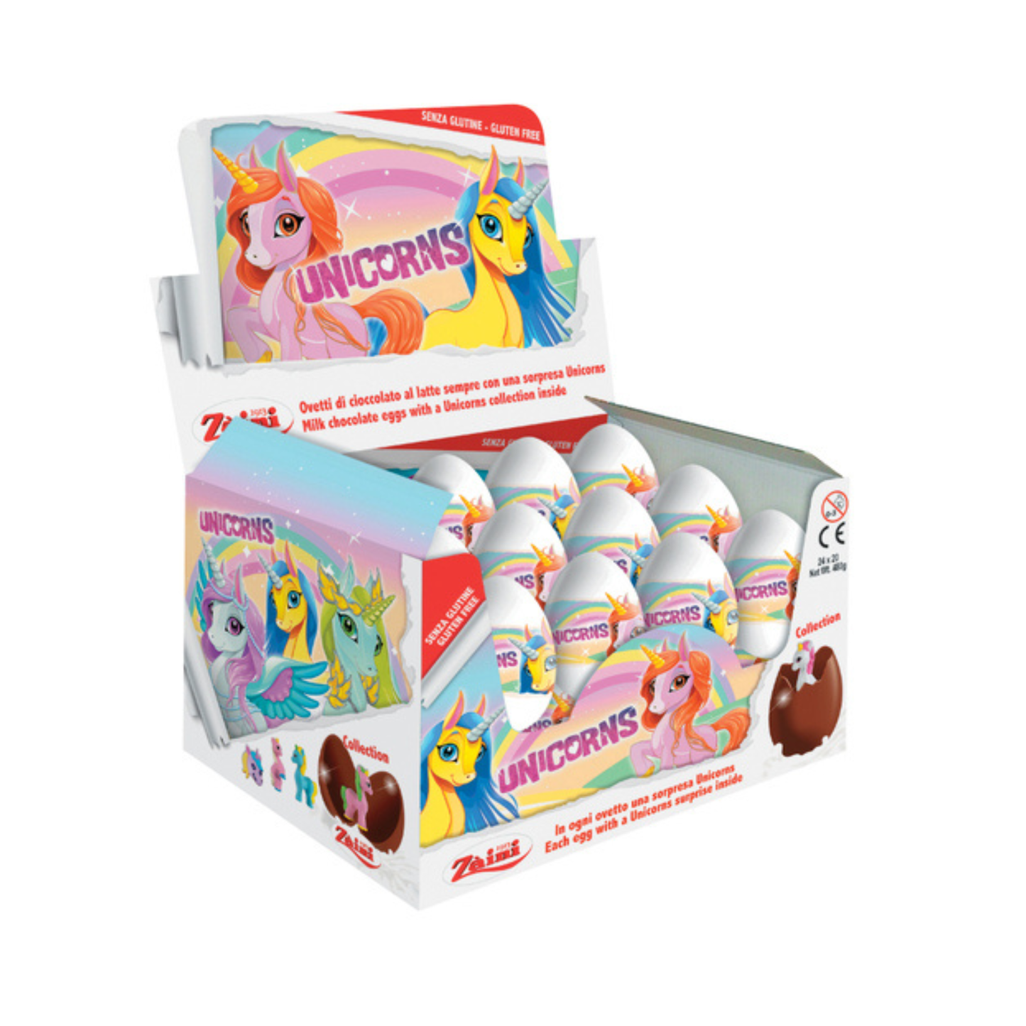 Zaini Chocolade ei unicorn (24x 20 gr)